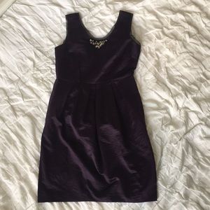 Plum Vera Wang cocktail dress